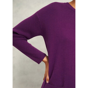 Hobbs Devora Knitted Dress with Cashmere